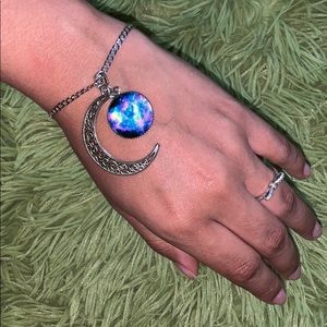 Moon Crescent Bracelet / Necklace